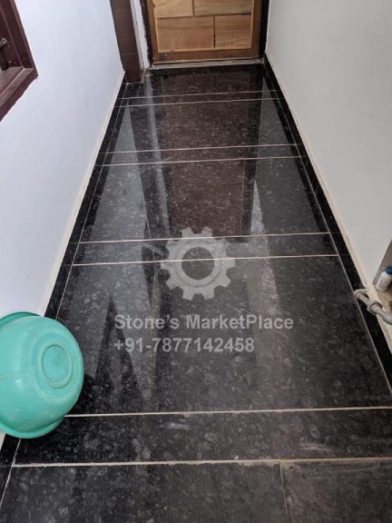 majestic black granite flooring