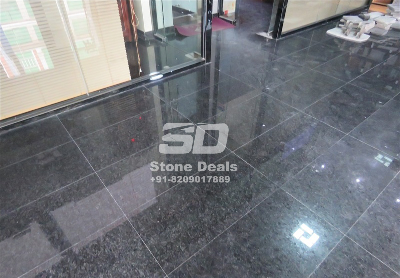 rajastan black granite tiles